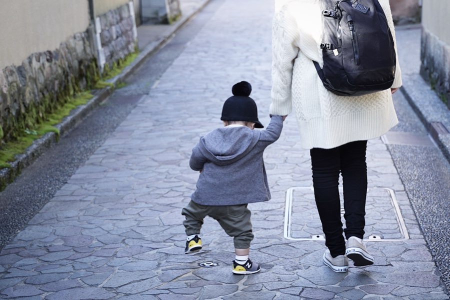 １歳児と行く金沢旅行 - 金沢武家屋敷跡